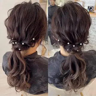 ヘアアレンジ マツエク・マツパ アイブロウ eyelash ufuのマツエク・マツパデザイン