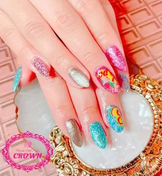 ネイル CROWN プライベートサロンのネイルデザイン