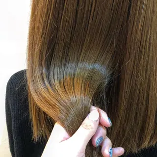 ミディアム カラー IVY villa Suzu.のヘアスタイル
