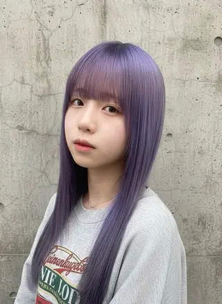 ロング ホワイト系はお任せ /ブリーチ/店長岩崎のヘアスタイル