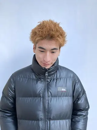 ショート カラー メンズ トレンドヘア◎ 店長 清原佑太のヘアスタイル