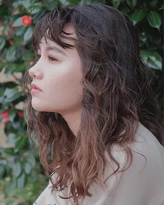 ミディアム 山崎 航のヘアスタイル