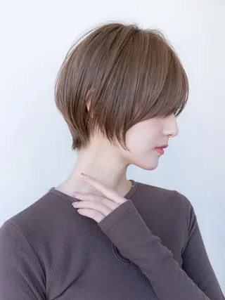 ショート カラー 田中航平/渋谷ボブ/ レイヤーボブのヘアスタイル