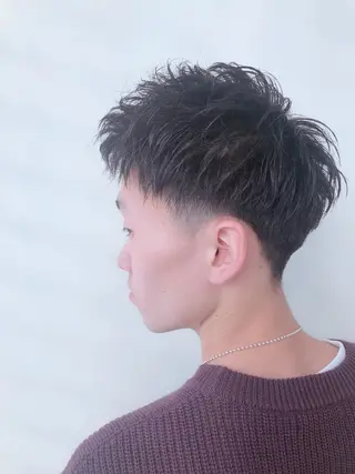 ショート ヘアアレンジ メンズ メンズZina代表 田端 麗治のヘアスタイル