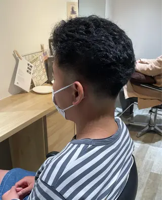 メンズ 升水 優太のヘアスタイル