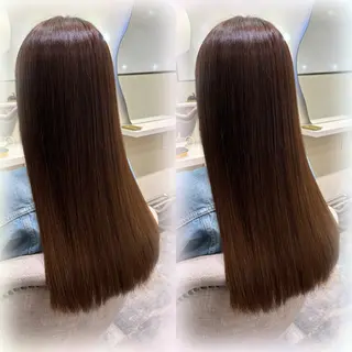 ロング パーマ 猪妻 采蘭のヘアスタイル