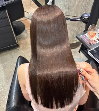 ロング 艶髪カラー・髪質改善 ストレートAsunaのヘアスタイル