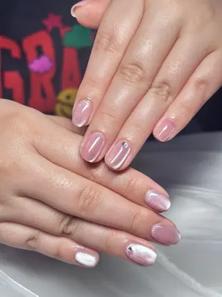 ネイル Horie 雪のネイルデザイン