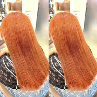 カラー ヘアメ🎀推しカラー 🥣横浜/しほ🧸のヘアスタイル