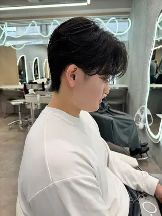 ショート パーマ メンズ 🔶似合わせセンター パート/ヤス🔶のヘアスタイル