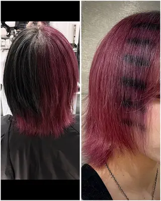 カラー メンズ 似合わせカット/ デザインカラー🦄のヘアスタイル