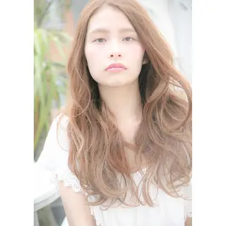 ロング 髪質改善縮毛矯正 専門店のヘアスタイル