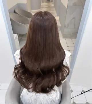 ロング 💎りあん/大須/栄 ブリーチなしWカラーのヘアスタイル