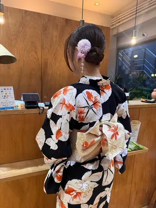 ヘアアレンジ 🎗️【ヘアセット 美眉】吉川玲🎗️のヘアスタイル