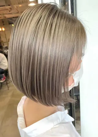 ミディアム カラー 💘透明感カラー💘 沖本 将宏のヘアスタイル