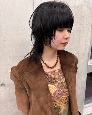 ミディアム カラー yuuna/ ハッシュカット🎀のヘアスタイル