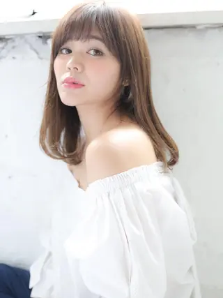 ミディアム 🐺ウルフ/レイヤー 似合わせ‎🤍沙羅のヘアスタイル