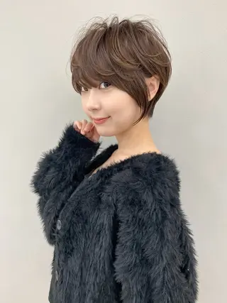 ショート カラー 美髪❣️縮毛矯正/ 髪質改善✨/山本のヘアスタイル
