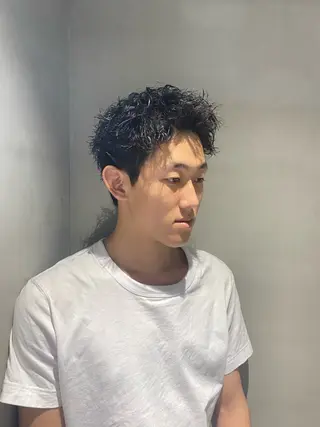 ショート パーマ メンズ fifth天神パーマ 特化/大田宗一朗のヘアスタイル
