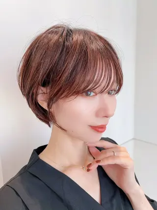 ショート ヘッドスパ/縮毛矯正 /横山陸人のヘアスタイル