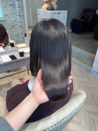 ミディアム 大人女性のお悩み改善 大塚綾のヘアスタイル