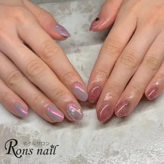 ネイル Ron's nail 笹岡のネイルデザイン