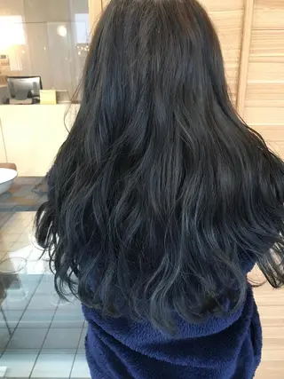 ロング 嶋崎 啓人のヘアスタイル