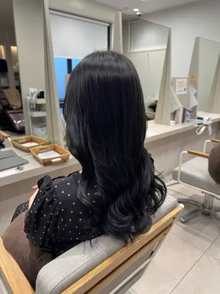 ロング カラー CRECE💫永尾 胡桃のヘアスタイル