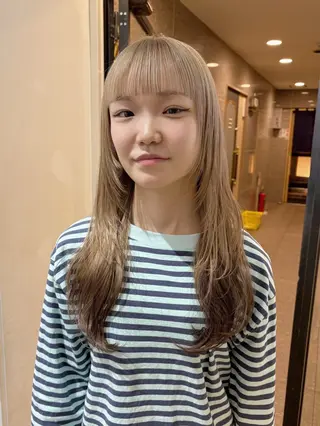 ロング カラー RINO/似合わせ /女性専用𖧷のヘアスタイル