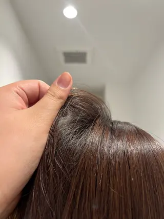 ミディアム 暖色ブリーチ ⭐️honokaのヘアスタイル