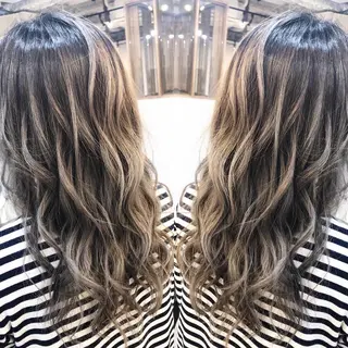 セミロング 宮下 浩一のヘアスタイル