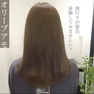 ロング カラー 森本玲🎶 天王寺のヘアスタイル