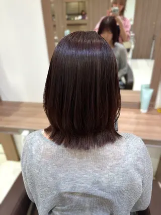 ミディアム カラー 🤍透明感カラー・ きらら🤍のヘアスタイル