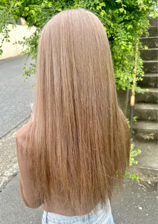 カラー ダブルスキルエクステ /羽エクステ白石宇由のヘアスタイル