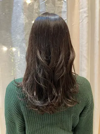 セミロング 下山 大智のヘアスタイル