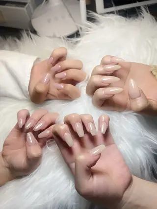 ネイル ハイネイル 自宅サロンのネイルデザイン