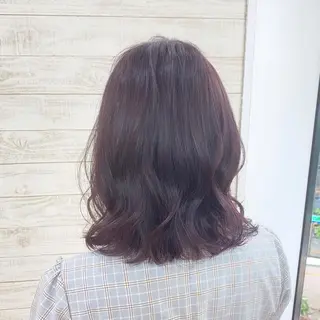 ミディアム ショート/レイヤー カット/服部タカノリのヘアスタイル