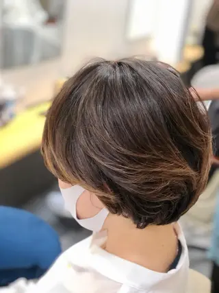 ショート H by Real meのヘアスタイル