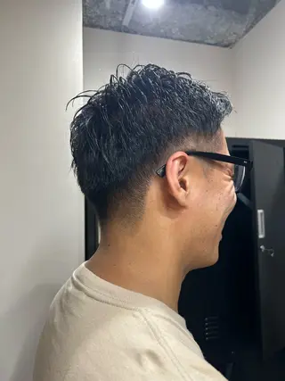 パーマ メンズ flag hair レイナのヘアスタイル