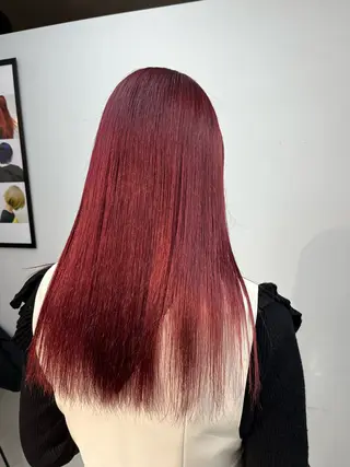 ロング カラー ウルフ🦋顔まわり ❤︎ ͛MEIのヘアスタイル