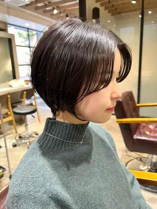 ショート 🌟美髪縮毛矯正🌟 吉田冴一のヘアスタイル