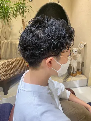 パーマ メンズ メンズモデル募集中✨ 永野大樹のヘアスタイル