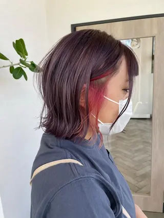 ミディアム RONDEL 伽那のヘアスタイル