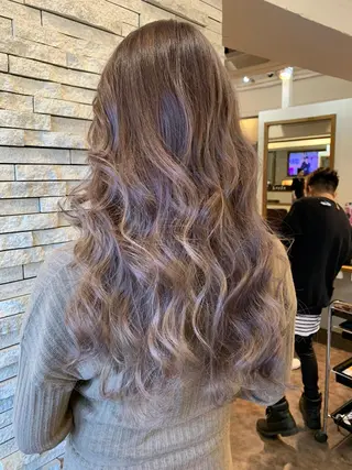 セミロング カラー JIL BLAN千葉 代表　Toshikiのヘアスタイル