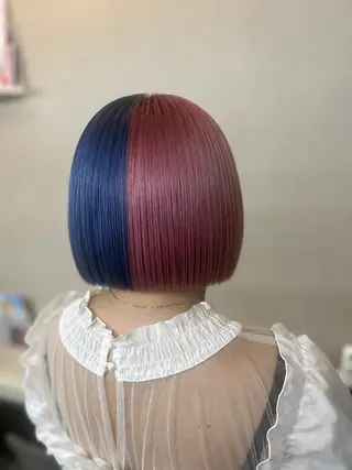 ショート カラー 🐈‍⬛多系統🕶 tsubura🖤のヘアスタイル
