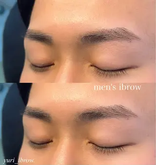 メンズ アイブロウ ibrow.川越 yuriのマツエク・マツパデザイン