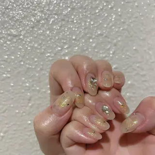 ネイル パラあり！フィルイン 美フォルムのネイルデザイン