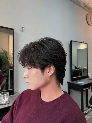 ショート パーマ メンズ 💥メンズパーマ /表参道/モント💥のヘアスタイル