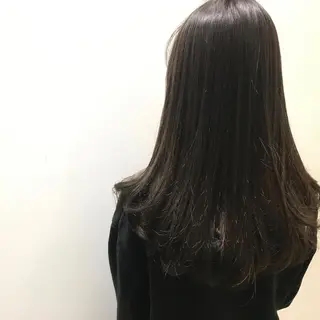 ロング カラー ナチュラルヘア/ 似合わせ/三宅 昌太のヘアスタイル