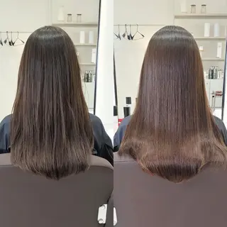 ロング EIGHT plum TOKIOリミテッドのヘアスタイル